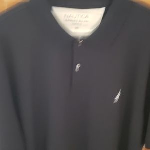 New never worn NAUTICA POLO STYLE MENS SHIRT.suze xxl but cut small for that.